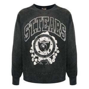 Saint Mxxxxxx Men Logo Cotton Sweatshirt